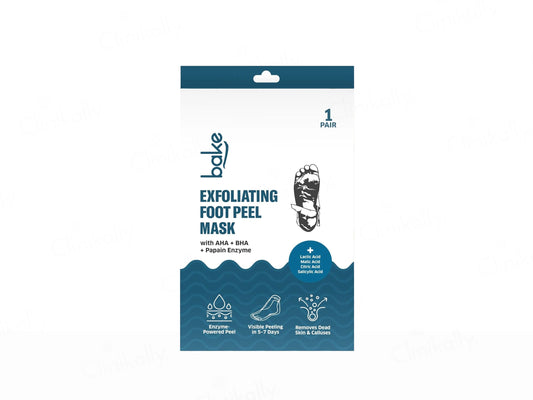 BAKE AHA  BHA Exfoliating Foot Peel Mask