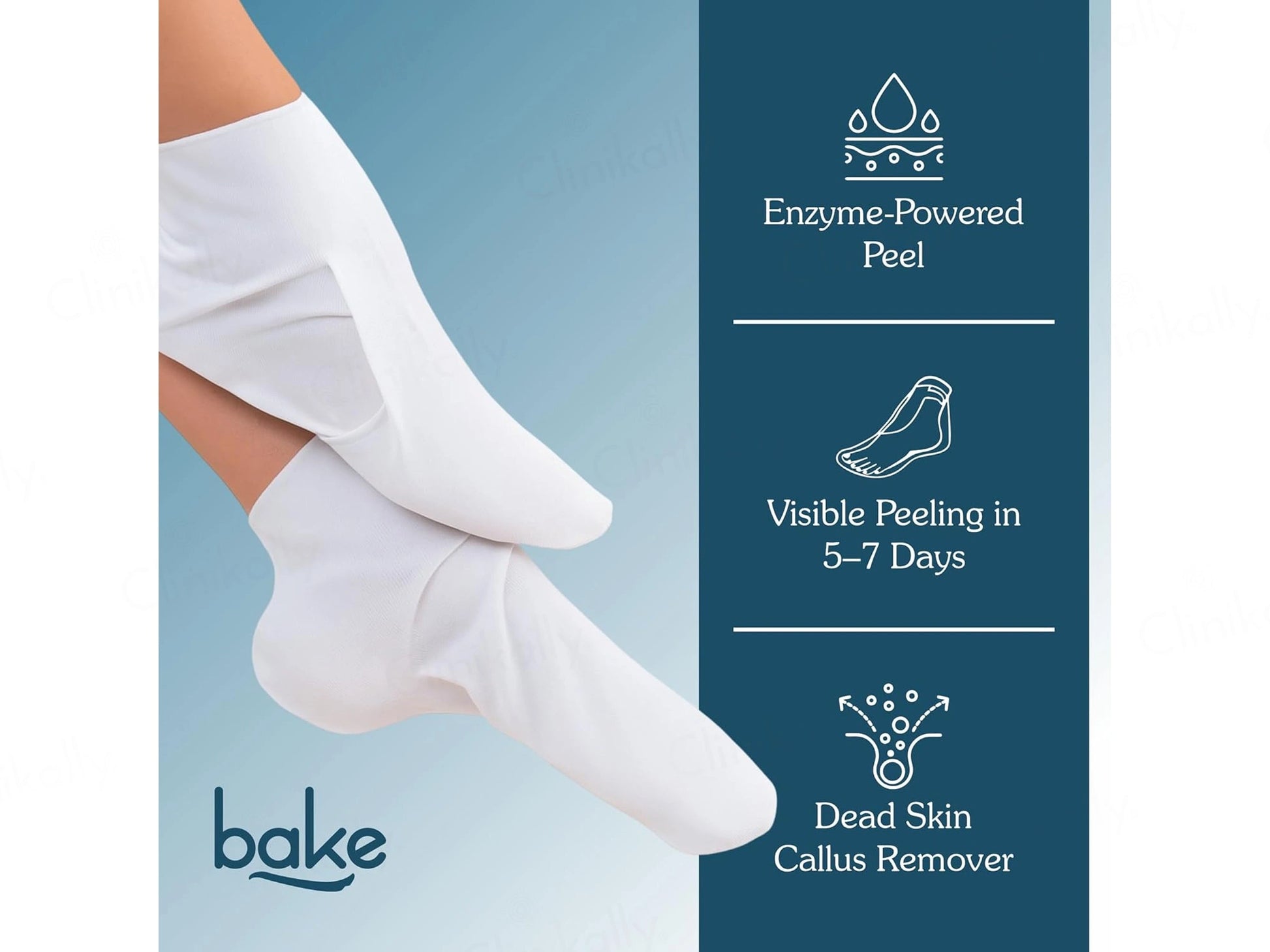 BAKE AHA  BHA Exfoliating Foot Peel Mask