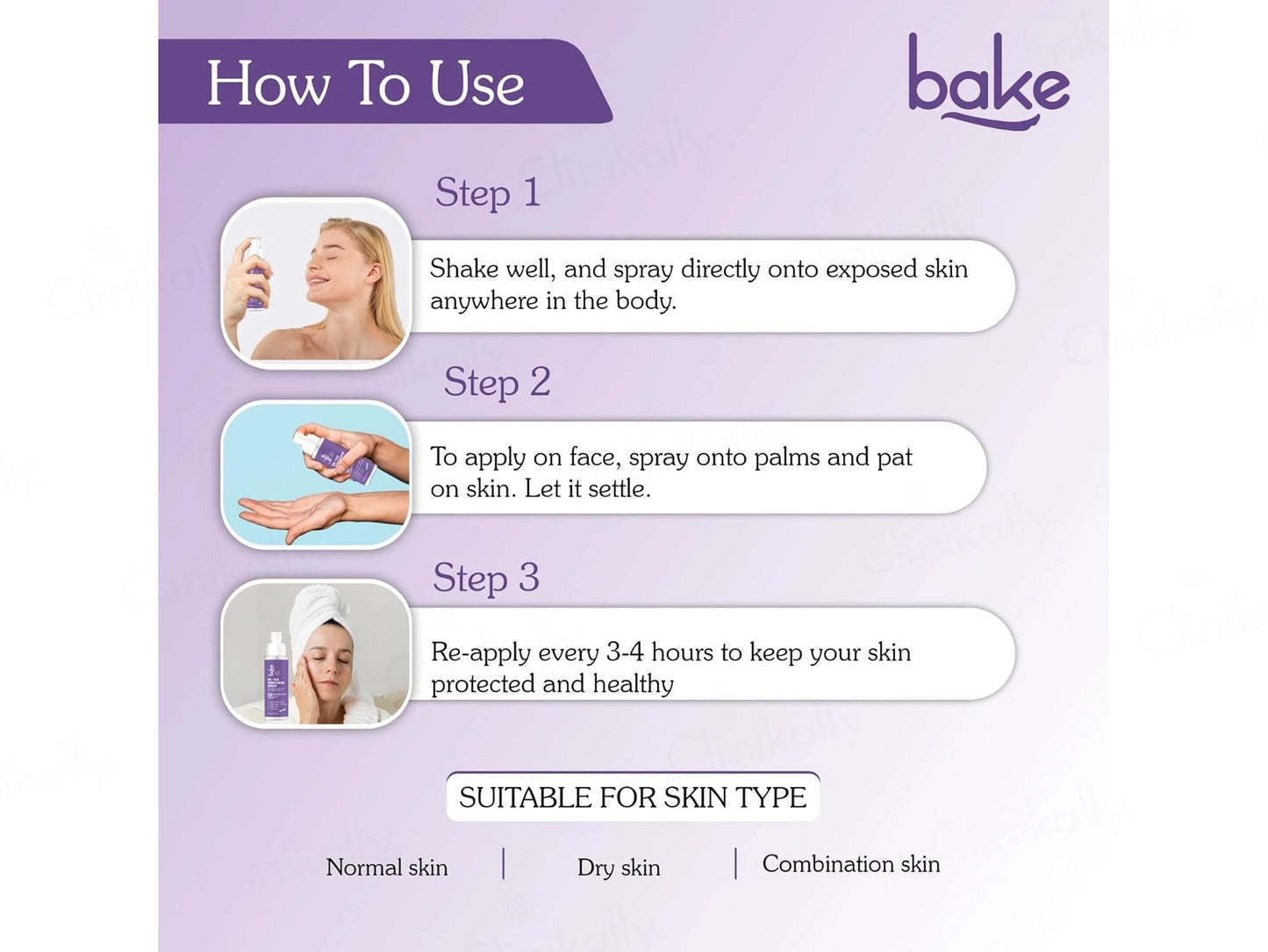 BAKE De-Tan Sunscreen Spray SPF 70 PA