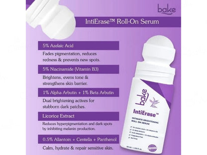 BAKE IntiErase Intimate Brightening Roll On Serum