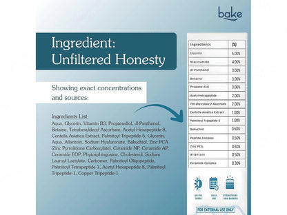 BAKE Wrinkle Erase Anti-Wrinkle, Firming and  Skin Barrier Serum