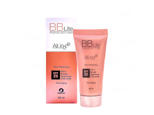 BB Lite Premium All in One Skin Whitening Cream SPF 25 PA