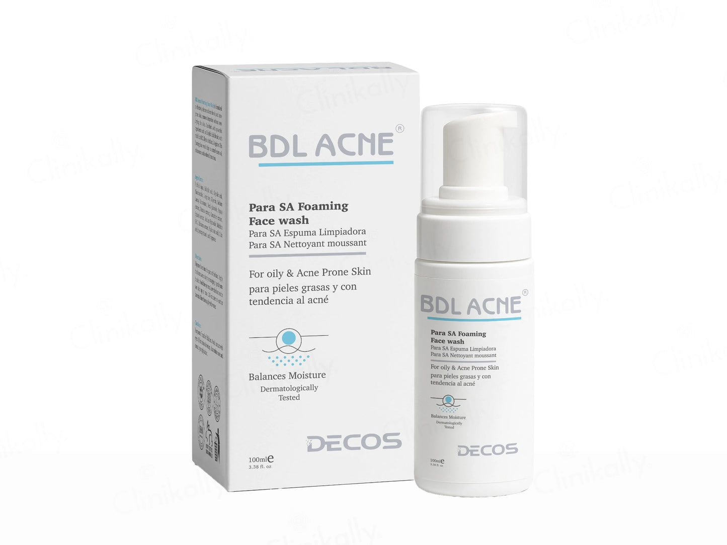 BDL Acne Para SA Foaming Face Wash