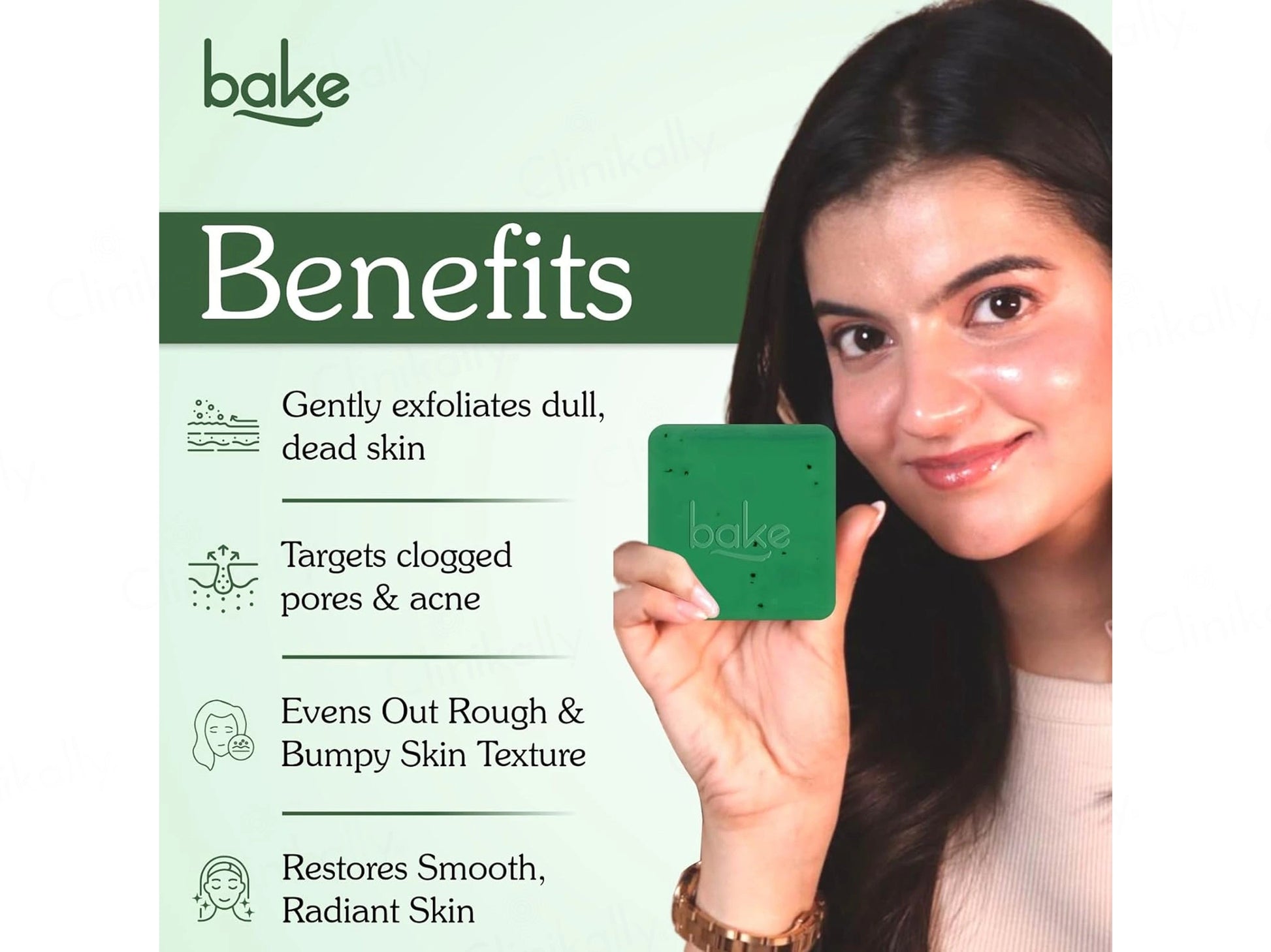 Bake 10 Percent AHA  1 Percent BHA Daily Exfoliating Soap Pack Of 2