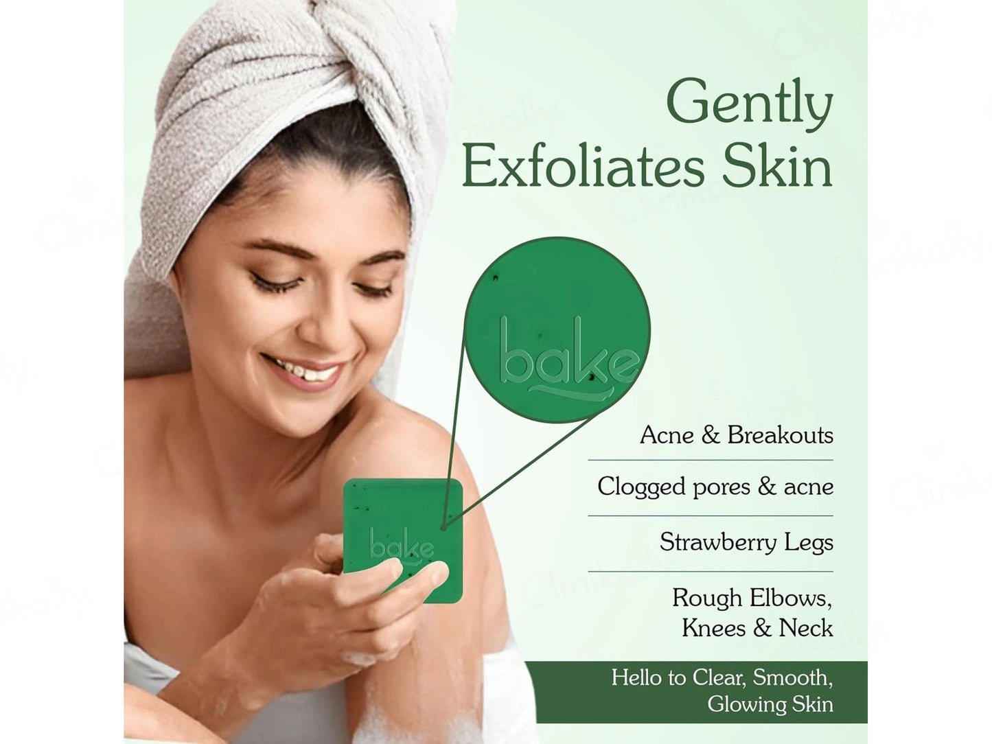 Bake 10 Percent AHA  1 Percent BHA Daily Exfoliating Soap Pack Of 2