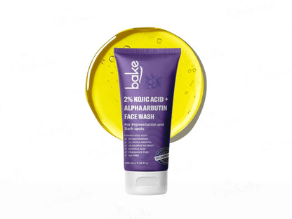 Bake 2 Percent Kojic Acid  Alpha Arbutin Facewash