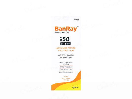 Banray Advanced Peptide Sunscreen Gel SPF 50 PA