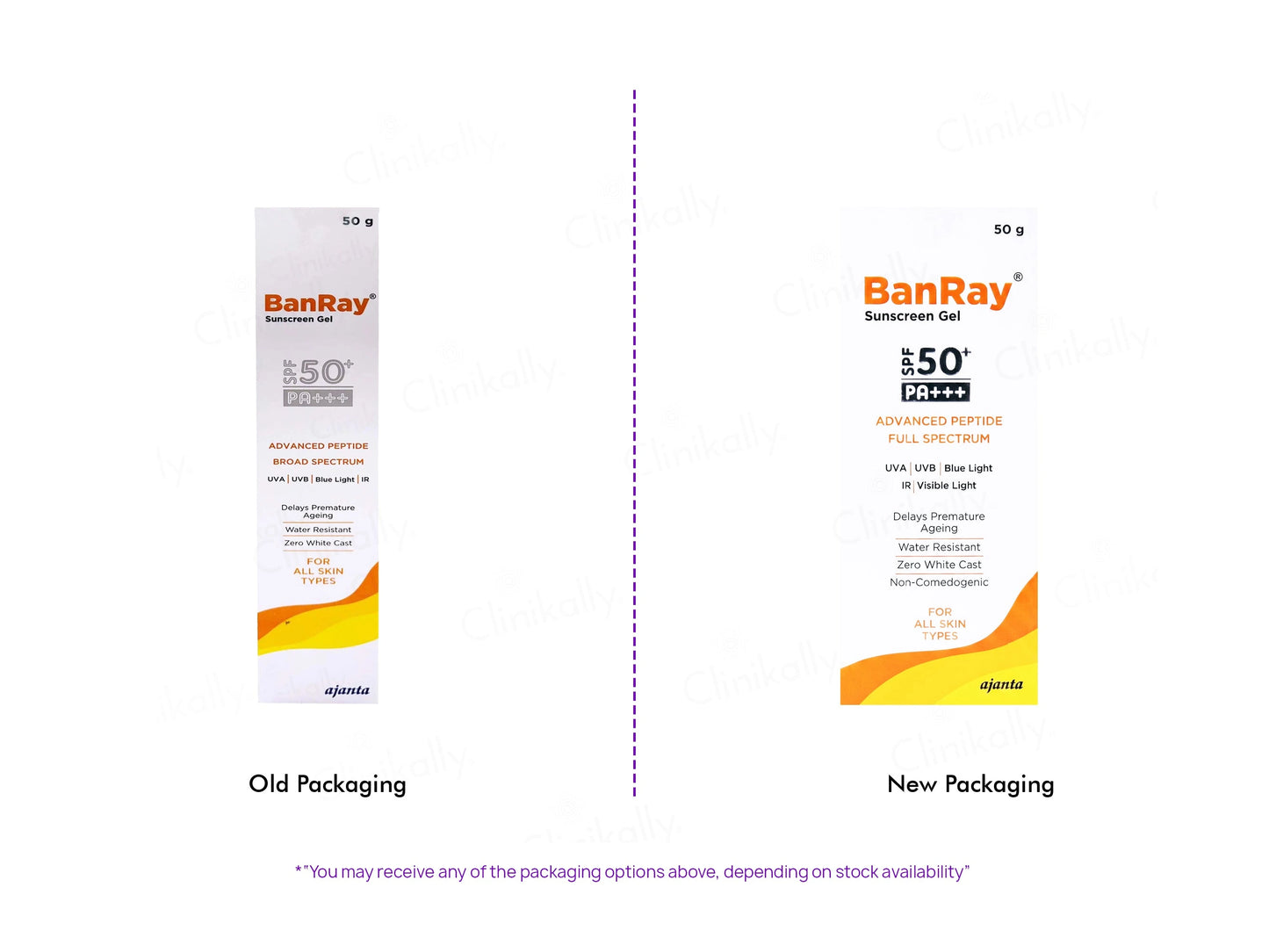 Banray Advanced Peptide Sunscreen Gel SPF 50 PA