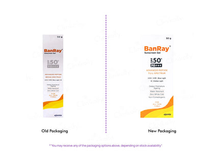 Banray Advanced Peptide Sunscreen Gel SPF 50 PA
