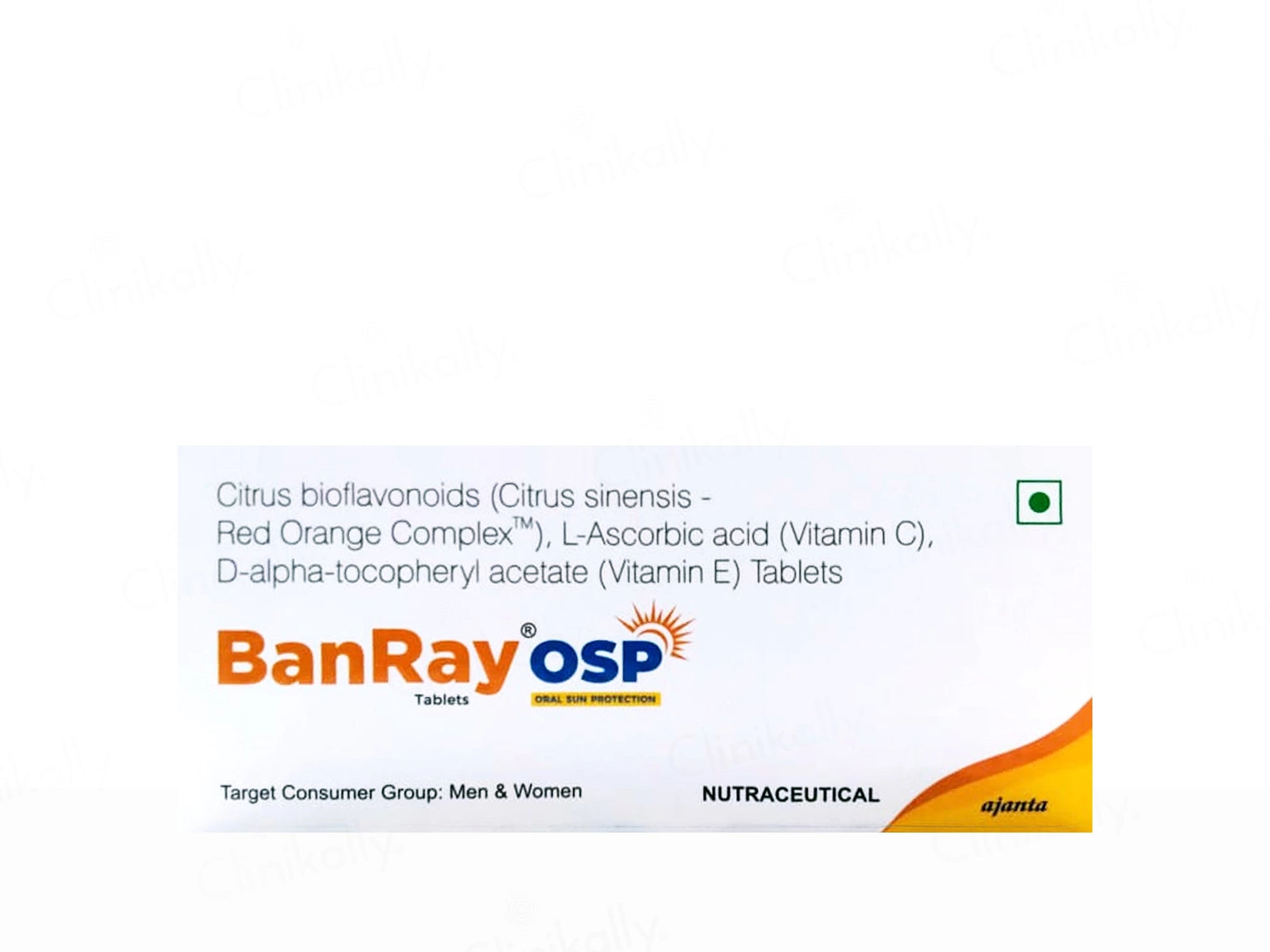 Banray OSP Oral Sun Protection Nutraceutical Tablet For Men and  Women
