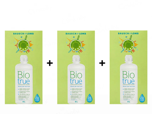 Bausch and  Lomb Biotrue Multi-Purpose Contact Lens Solution
