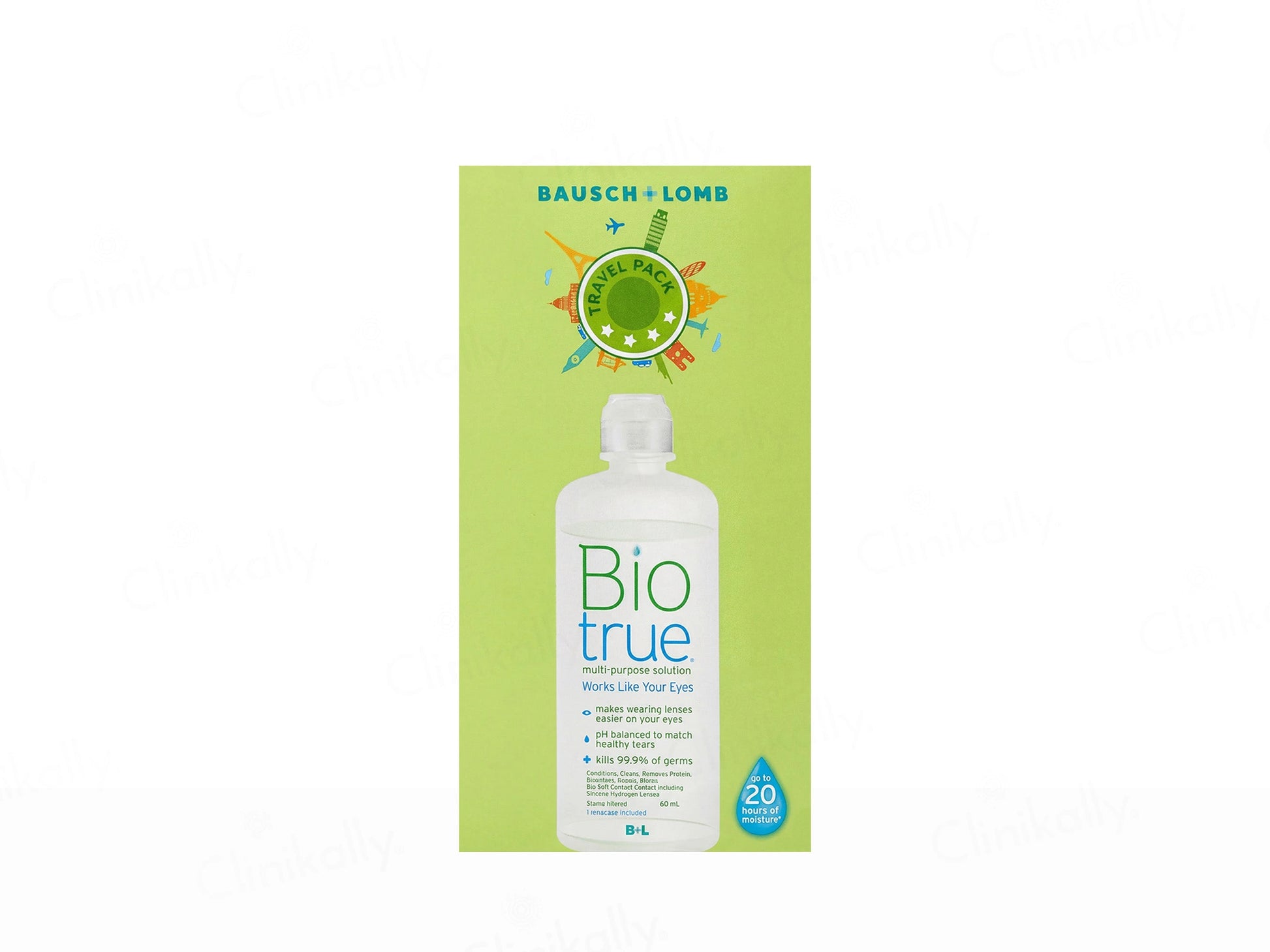 Bausch and  Lomb Biotrue Multi-Purpose Contact Lens Solution