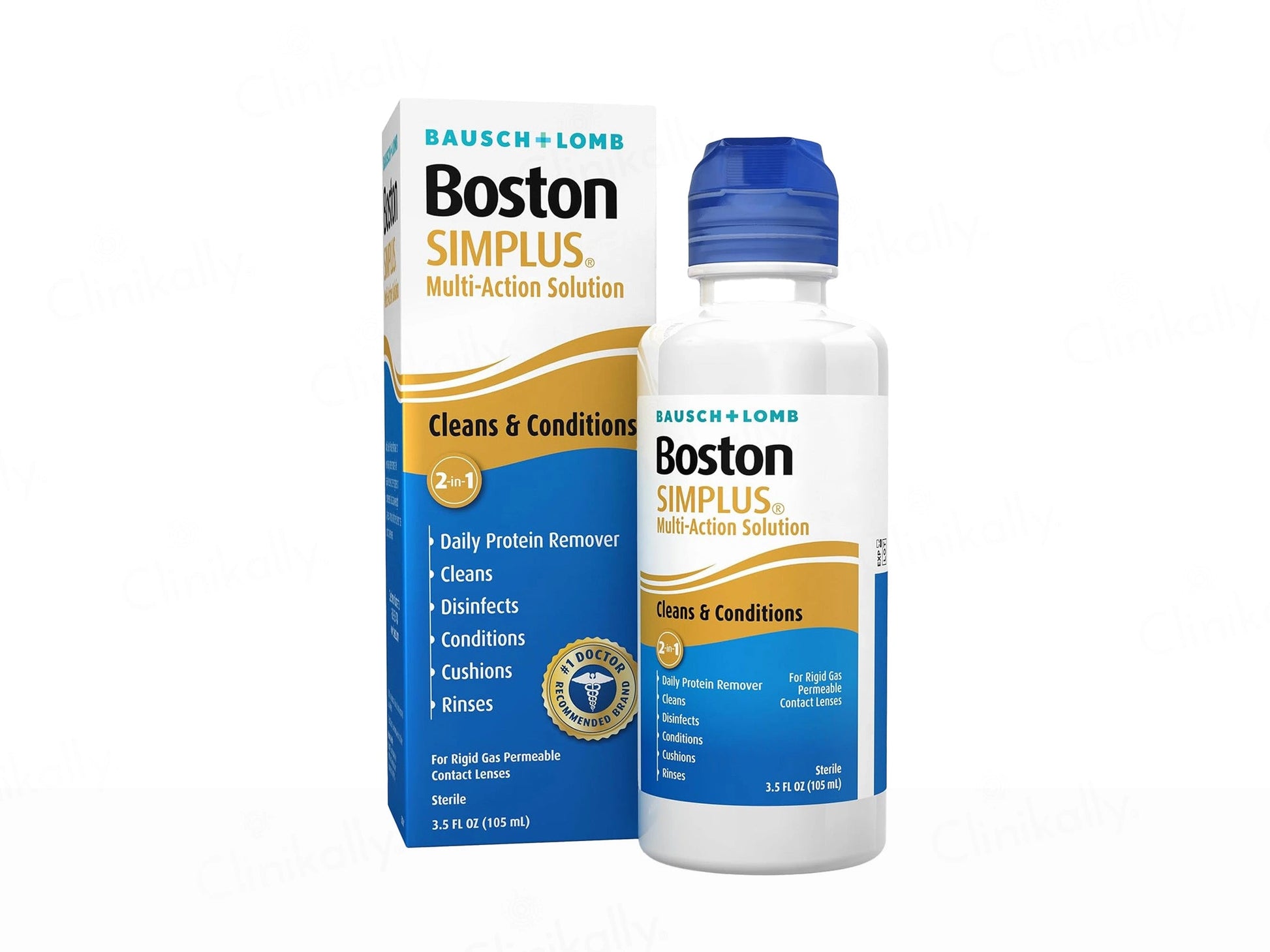 Bausch and  Lomb Boston Simplus Multi-Action Contact Lens Solution