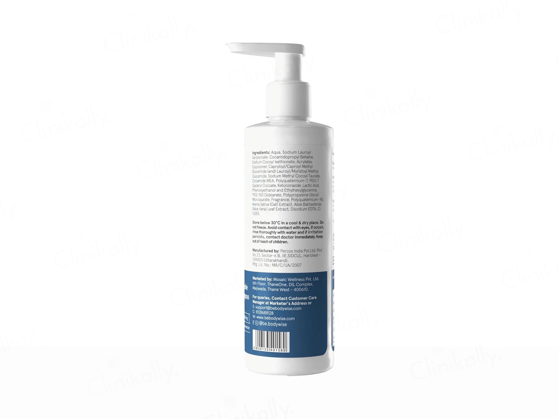 Be Bodywise 1 Percent Ketoconazole Dandruff Shampoo