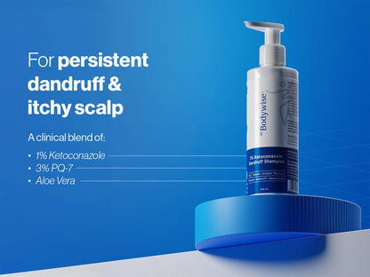 Be Bodywise 1 Percent Ketoconazole Dandruff Shampoo