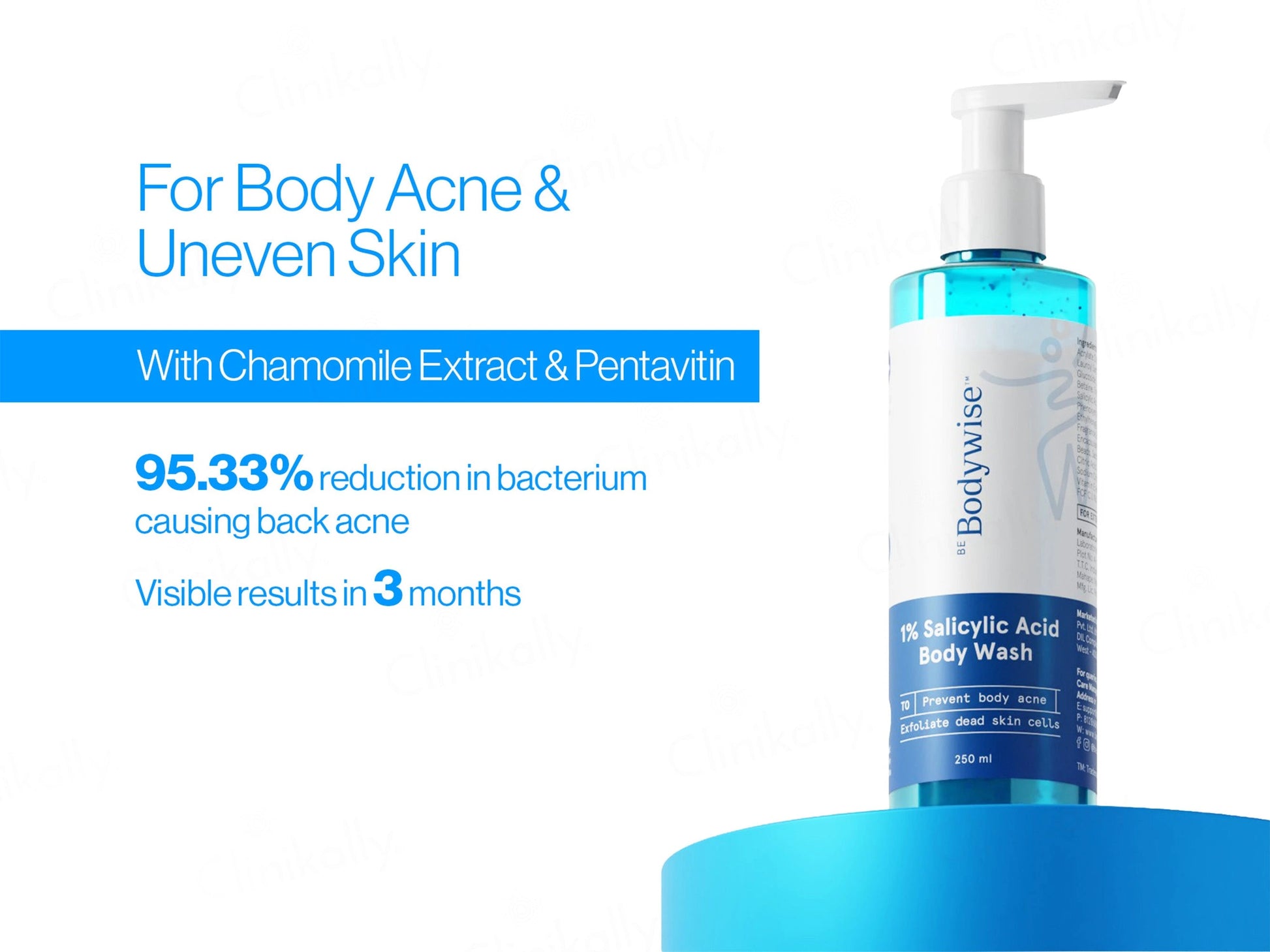 Be Bodywise 1 Percent Salicylic Acid Body Wash