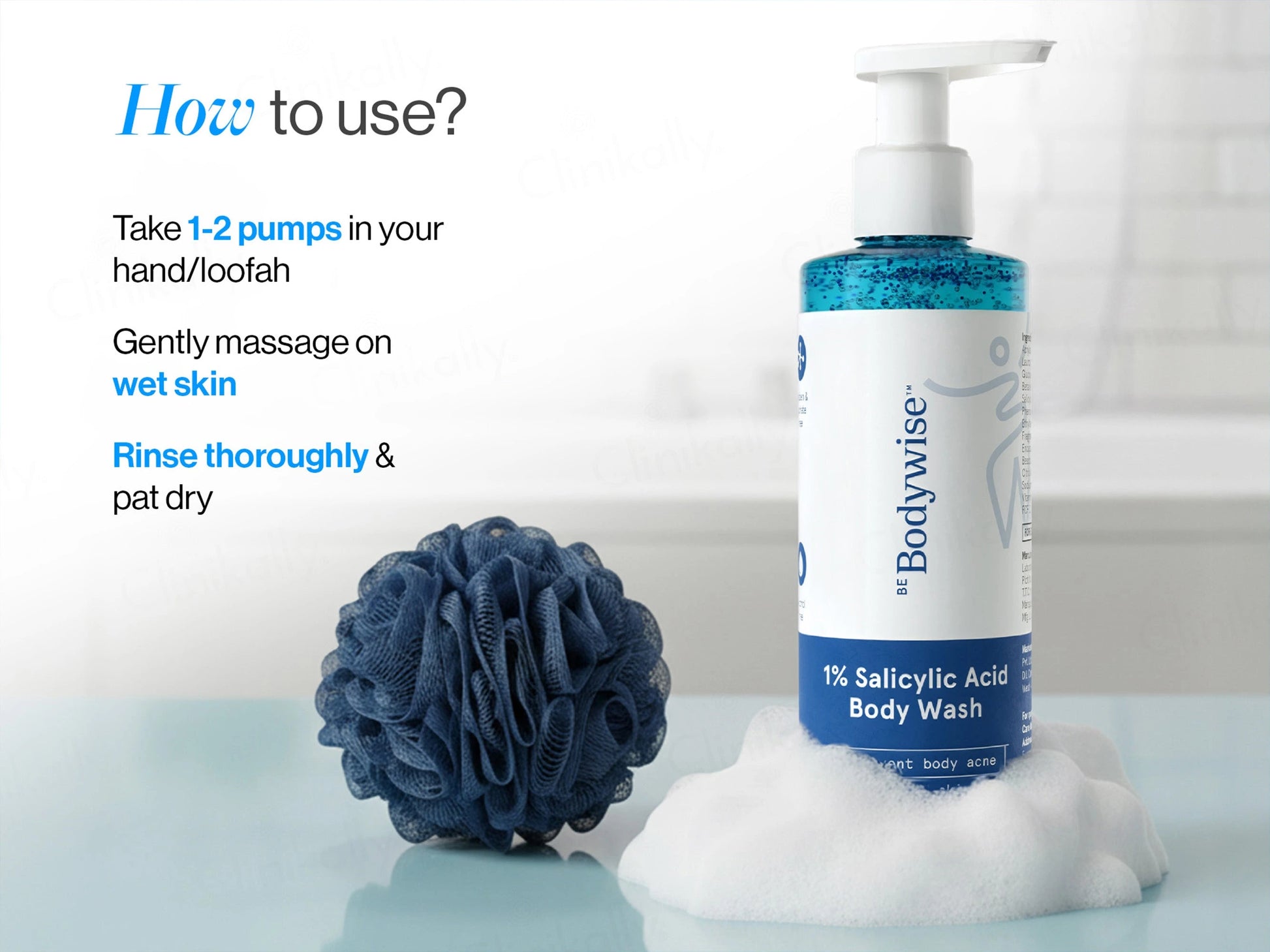 Be Bodywise 1 Percent Salicylic Acid Body Wash