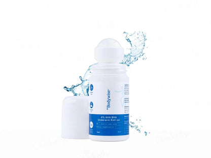 Be Bodywise 4 Percent AHA BHA Underarm Roll-On Aqua