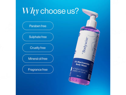 Be Bodywise 5 Percent Niacinamide Body Wash