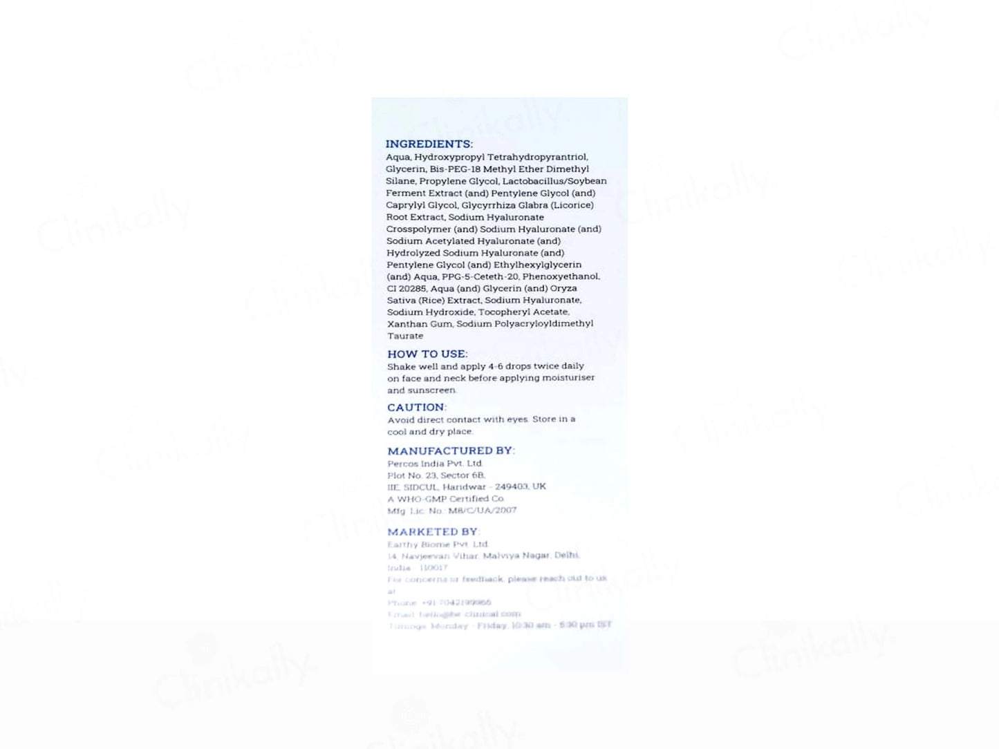 Be Clinical PlumpX Serum
