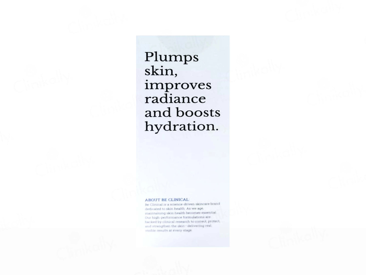 Be Clinical PlumpX Serum