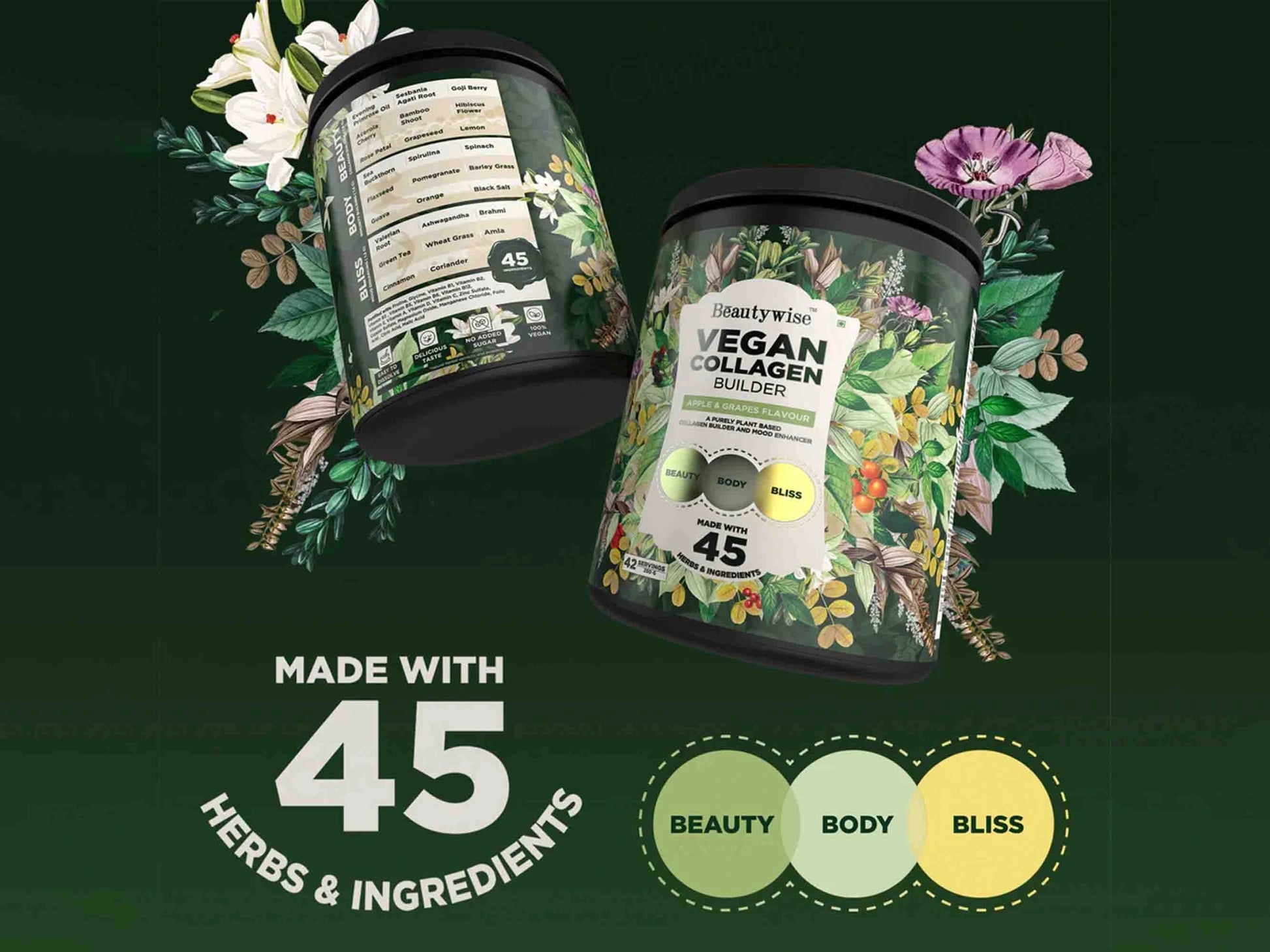 Beautywise Vegan Collagen Builder Powder