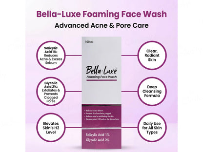 Bella-Luxe Foaming Face Wash