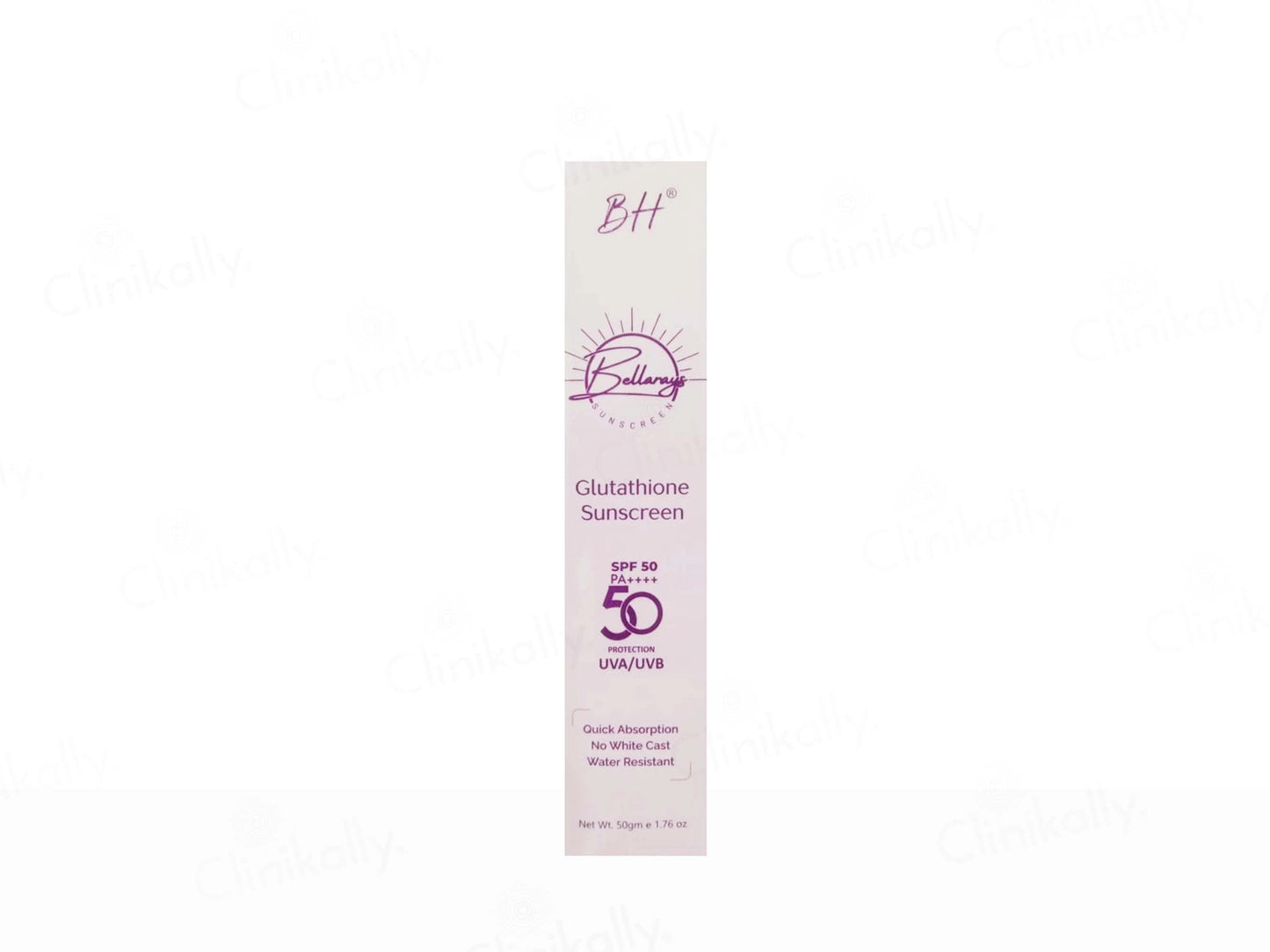 Bellacos Healthcare Bellarays Glutathione Sunscreen SPF 50 PA