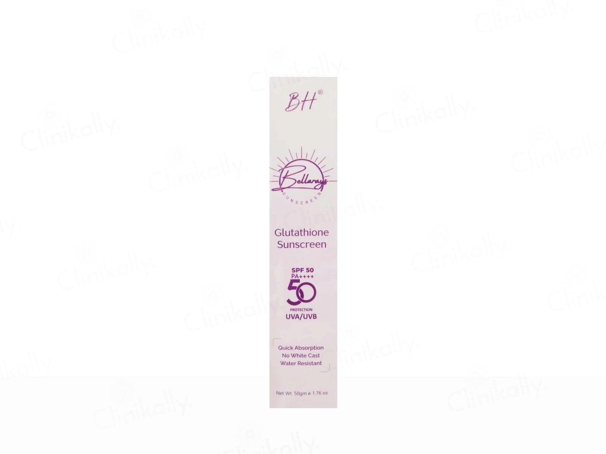 Bellacos Healthcare Bellarays Glutathione Sunscreen SPF 50 PA