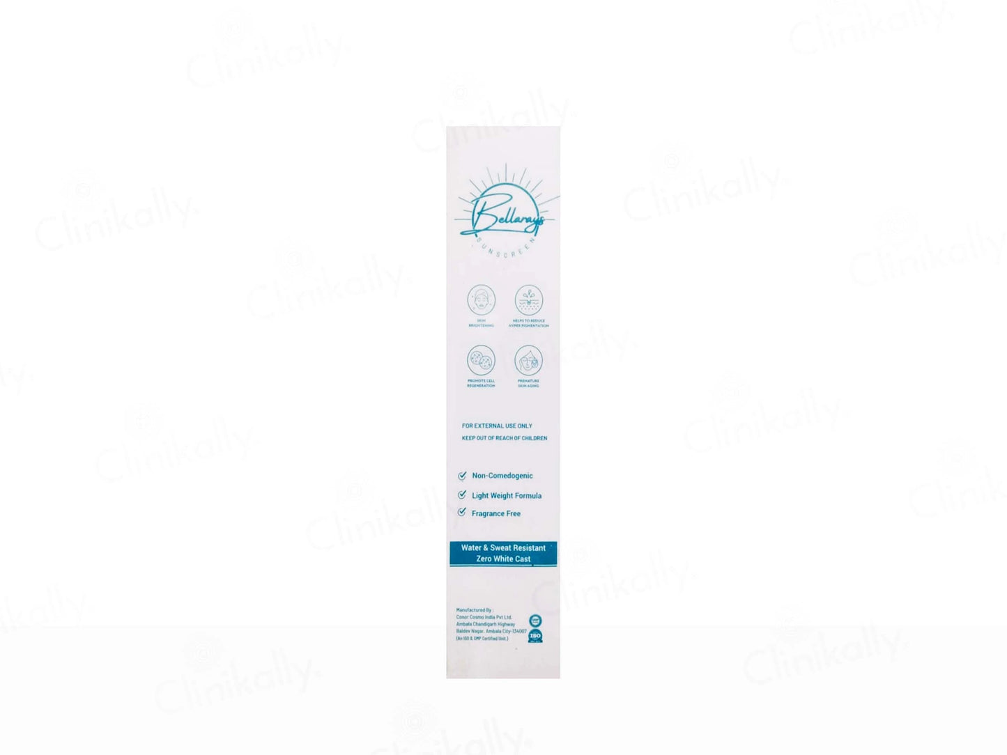 Bellacos Healthcare Bellarays Hyaluronic Aqua Sunscreen SPF 50 PA