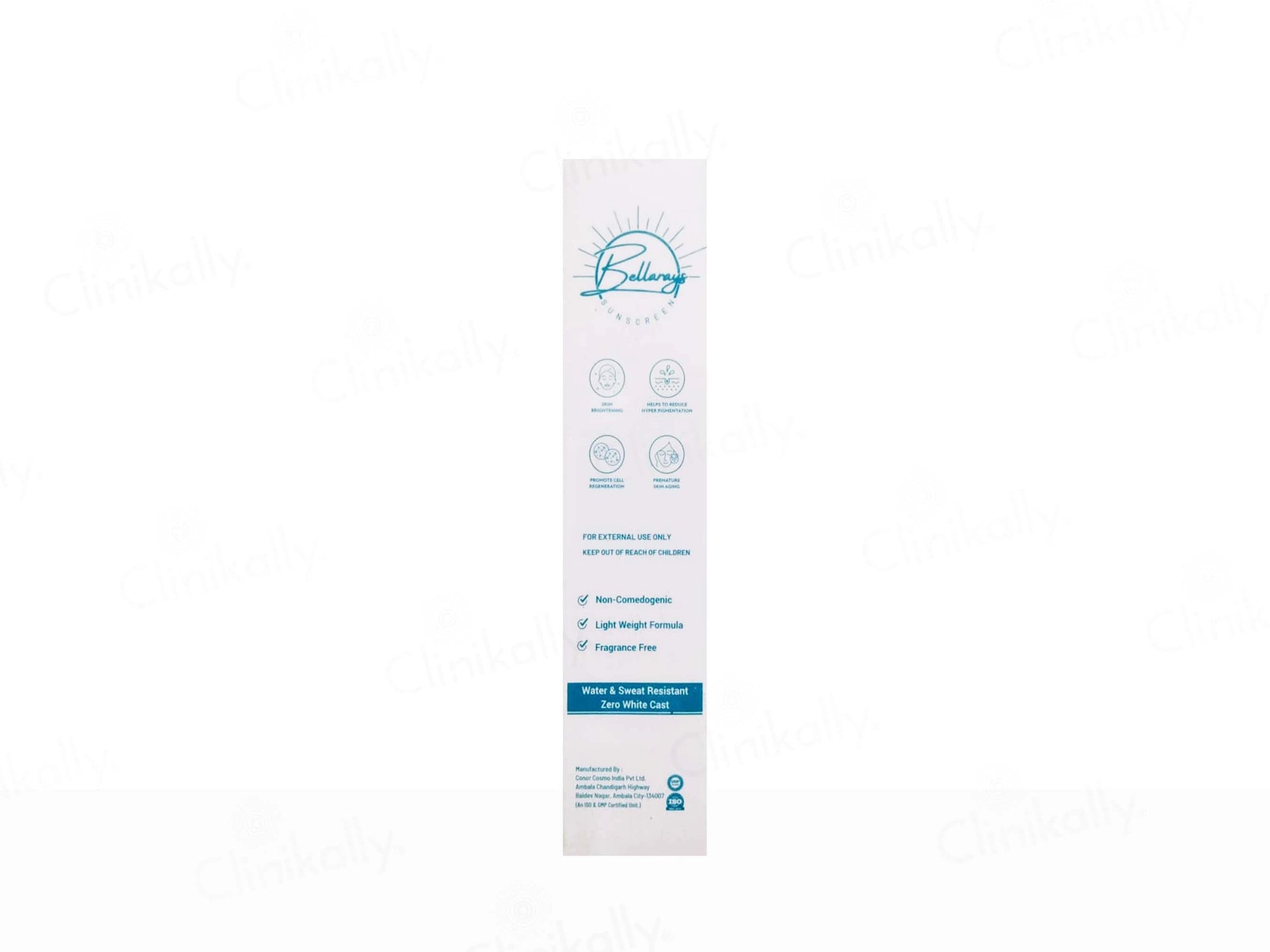 Bellacos Healthcare Bellarays Hyaluronic Aqua Sunscreen SPF 50 PA