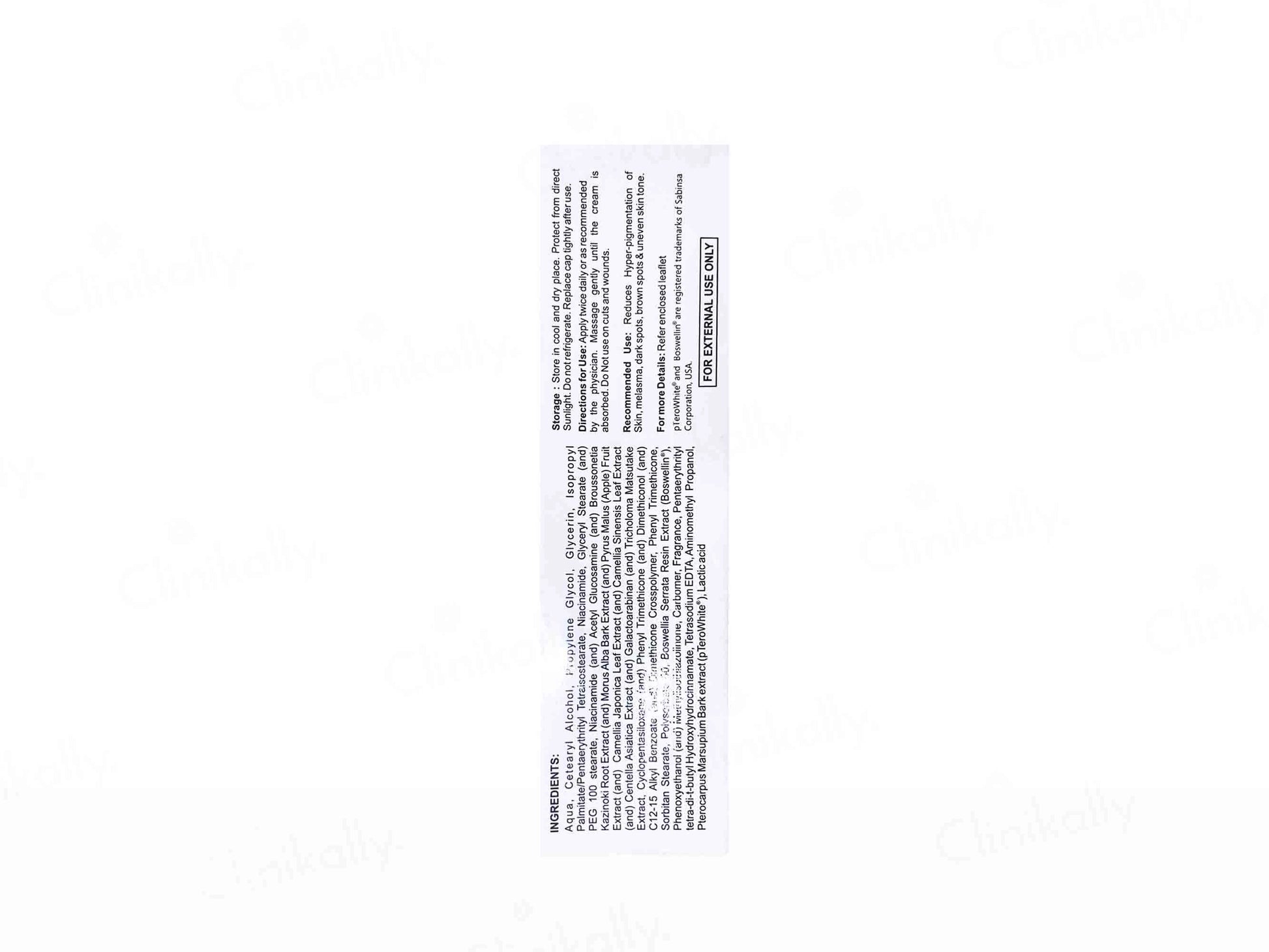 Bellissa Lite Skin Lightening and  Brightening Cream