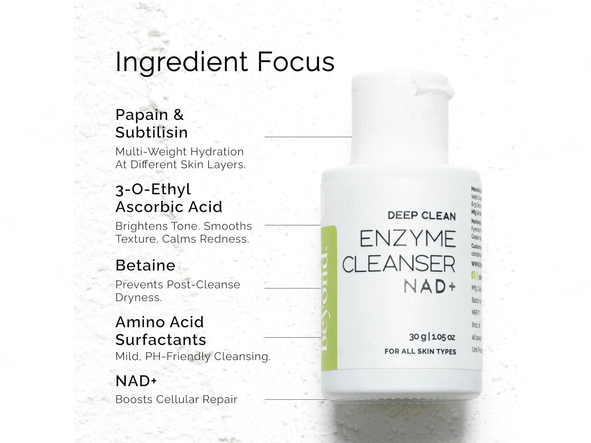 Beyond Beyond NAD Deep Clean Enzyme Cleanser