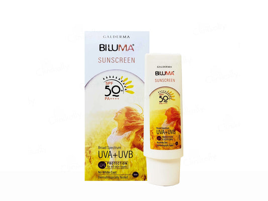 Biluma Broad Spectrum Sunscreen SPF 50 PA