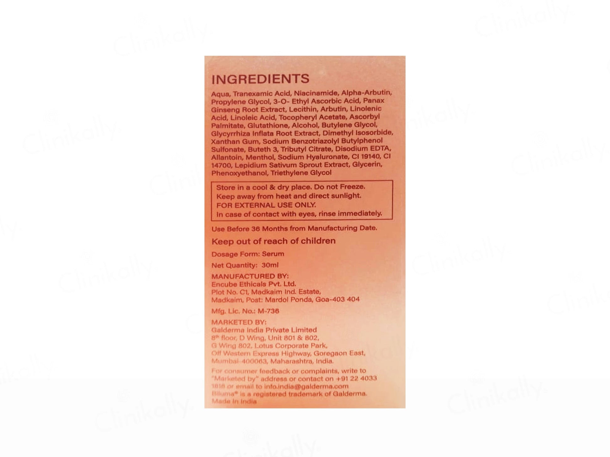 Biluma Radiance Serum