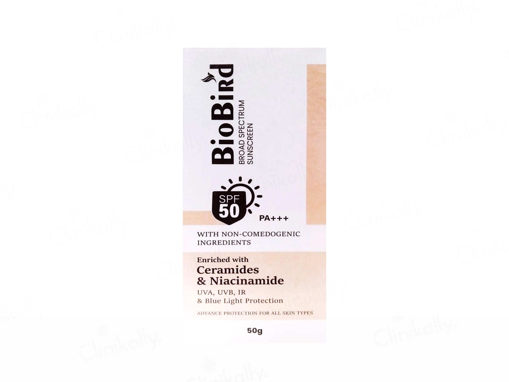 BioBird Ceramides and  Niacinamide Sunscreen SPF 50 PA