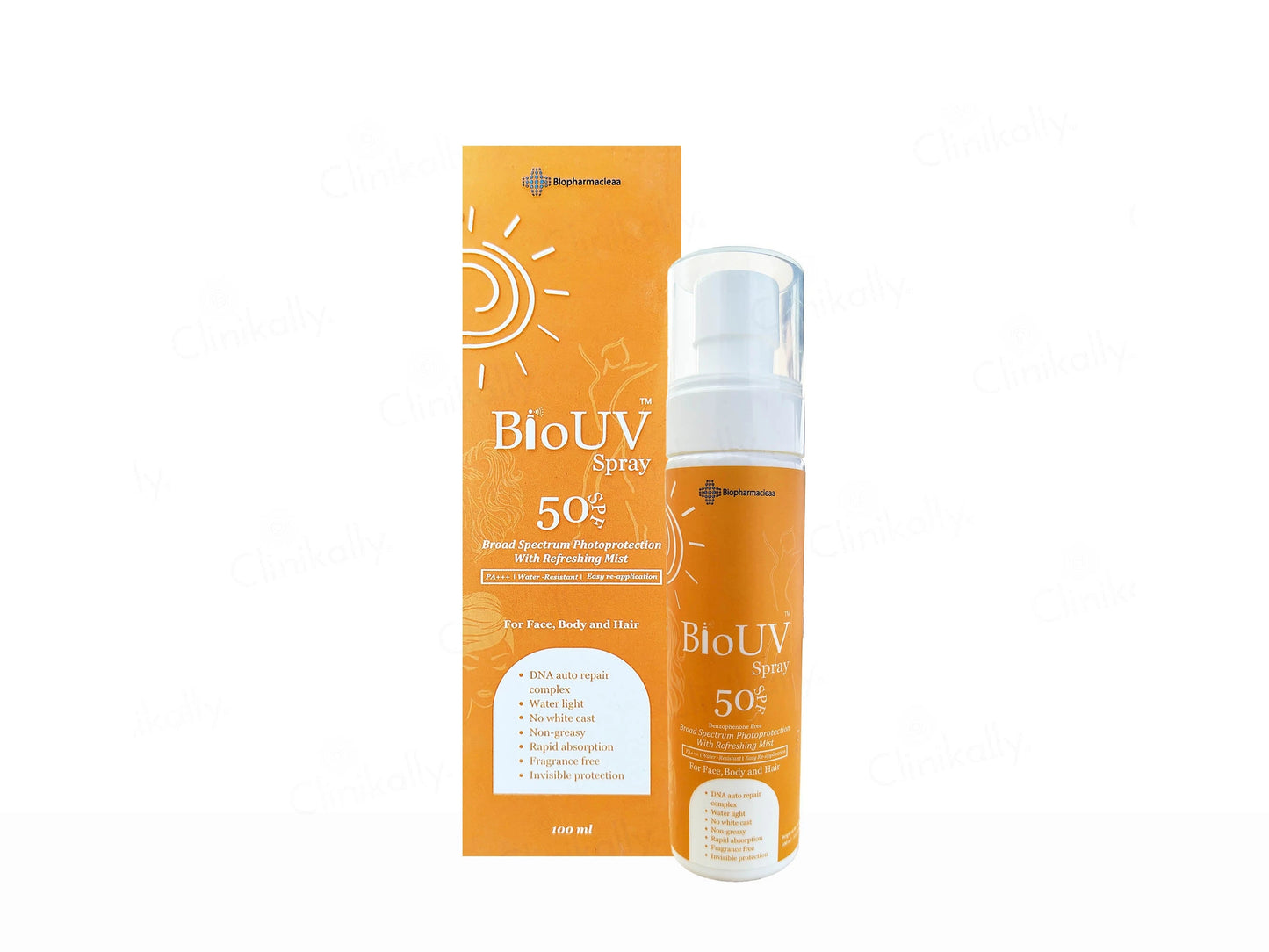 BioUV Spray Sunscreen SPF 50 PA
