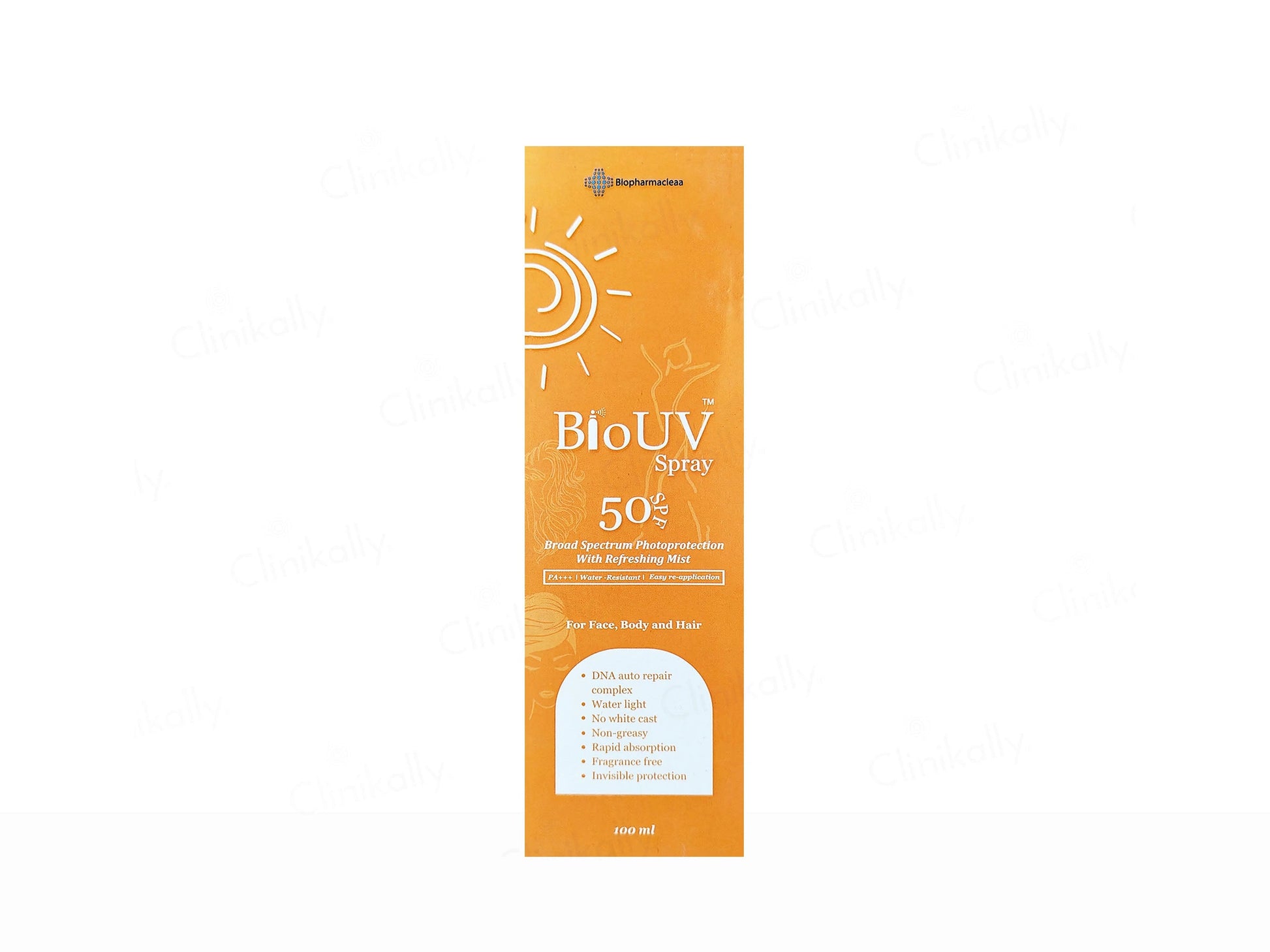 BioUV Spray Sunscreen SPF 50 PA