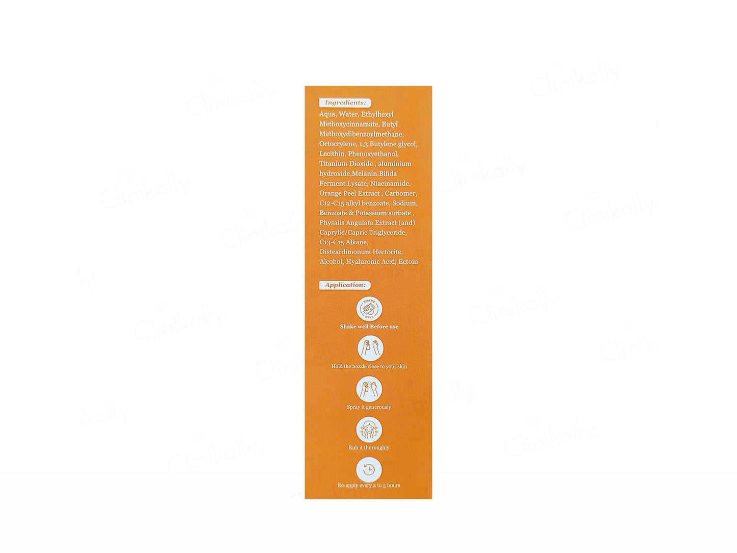 BioUV Spray Sunscreen SPF 50 PA
