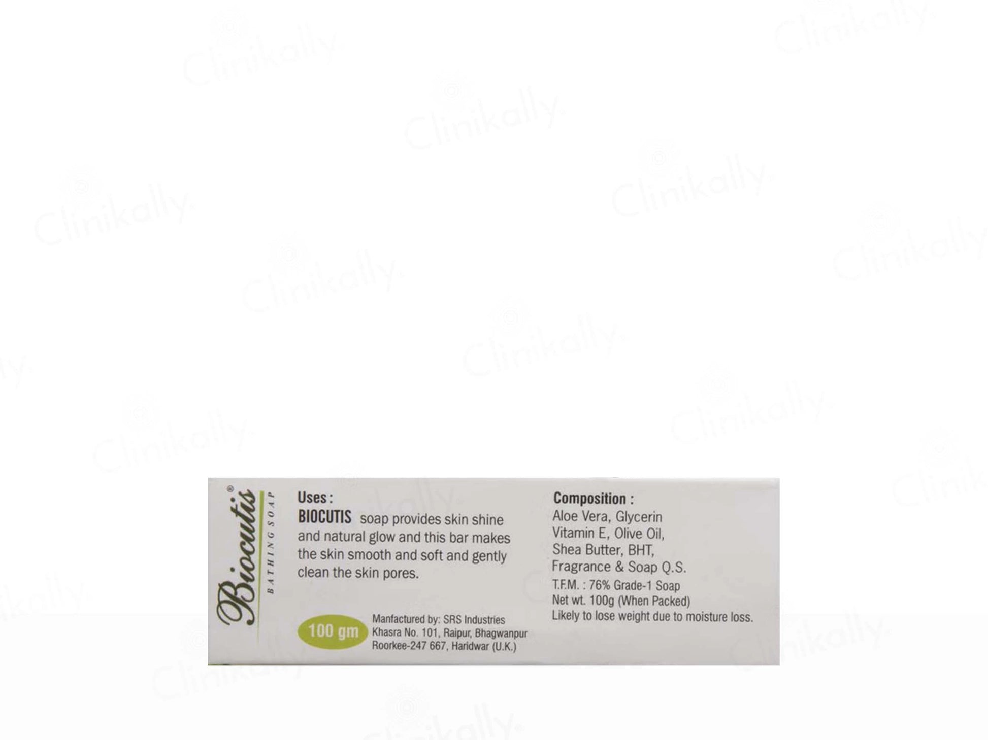 Biocutis Moisturising and  Nourishing Bathing Soap