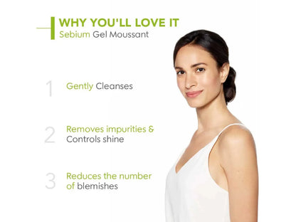 Bioderma Sebium Gel Moussant Purifying Cleansing Foaming Gel