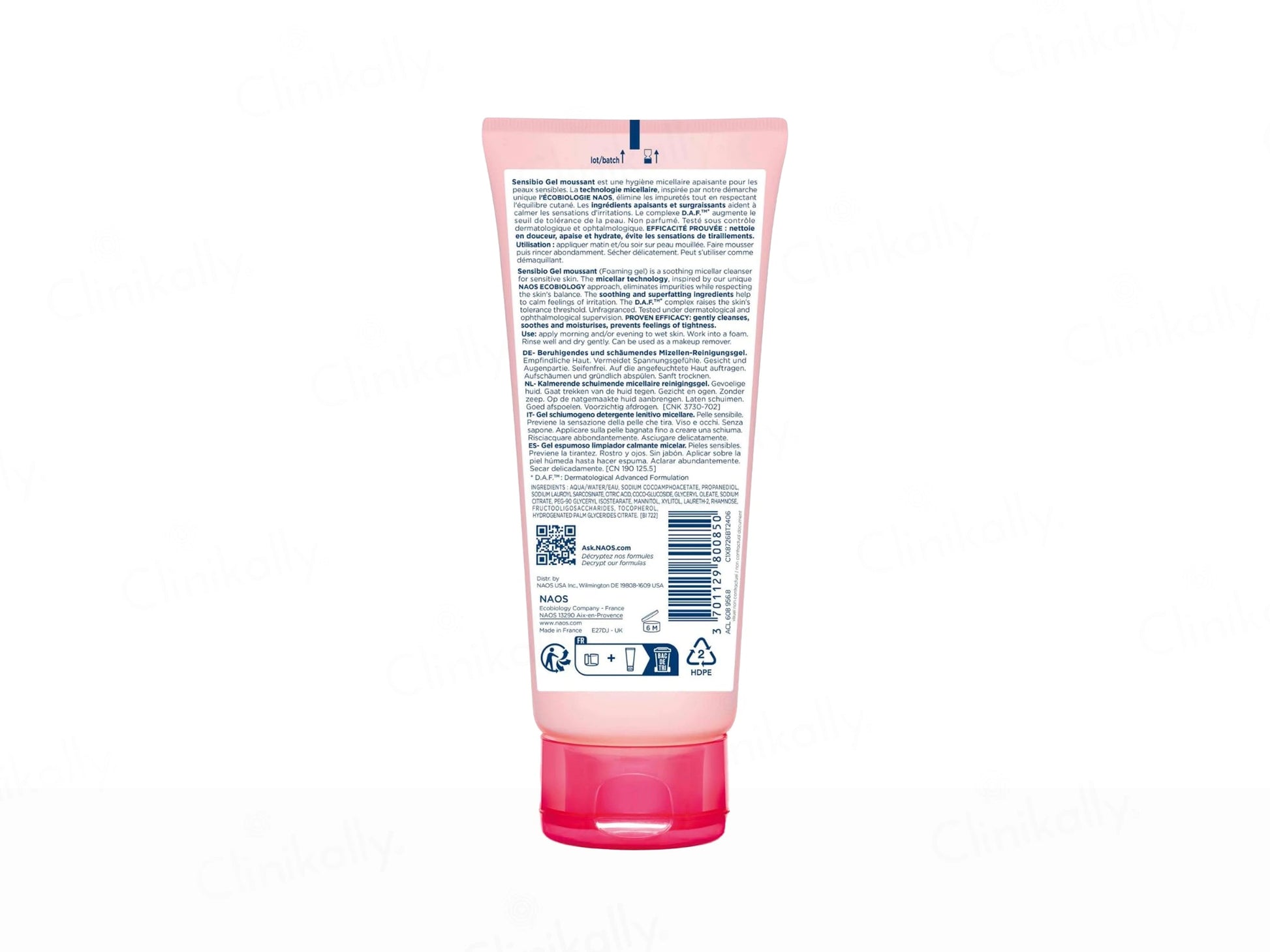 Bioderma Sensibio Gel Moussant Soothing Micellar Cleansing Foaming Gel