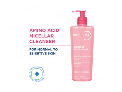 Bioderma Sensibio Gel Moussant Soothing Micellar Cleansing Foaming Gel