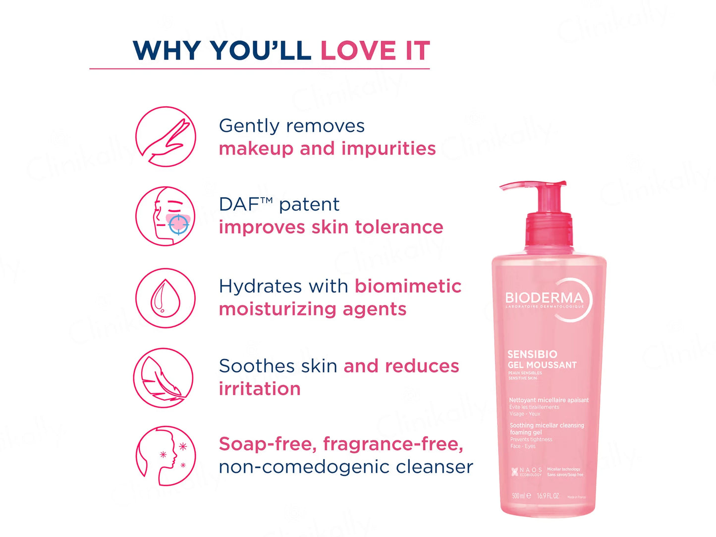 Bioderma Sensibio Gel Moussant Soothing Micellar Cleansing Foaming Gel