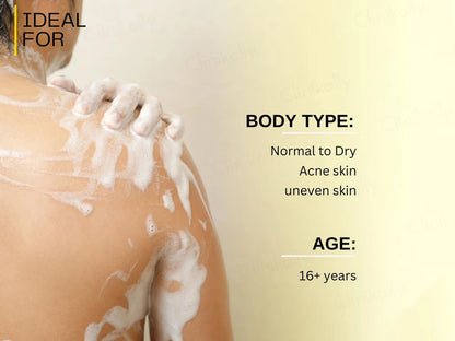 Biofaith Deep-Soul 1 Percent Vitamin C Daily Glow Body Wash