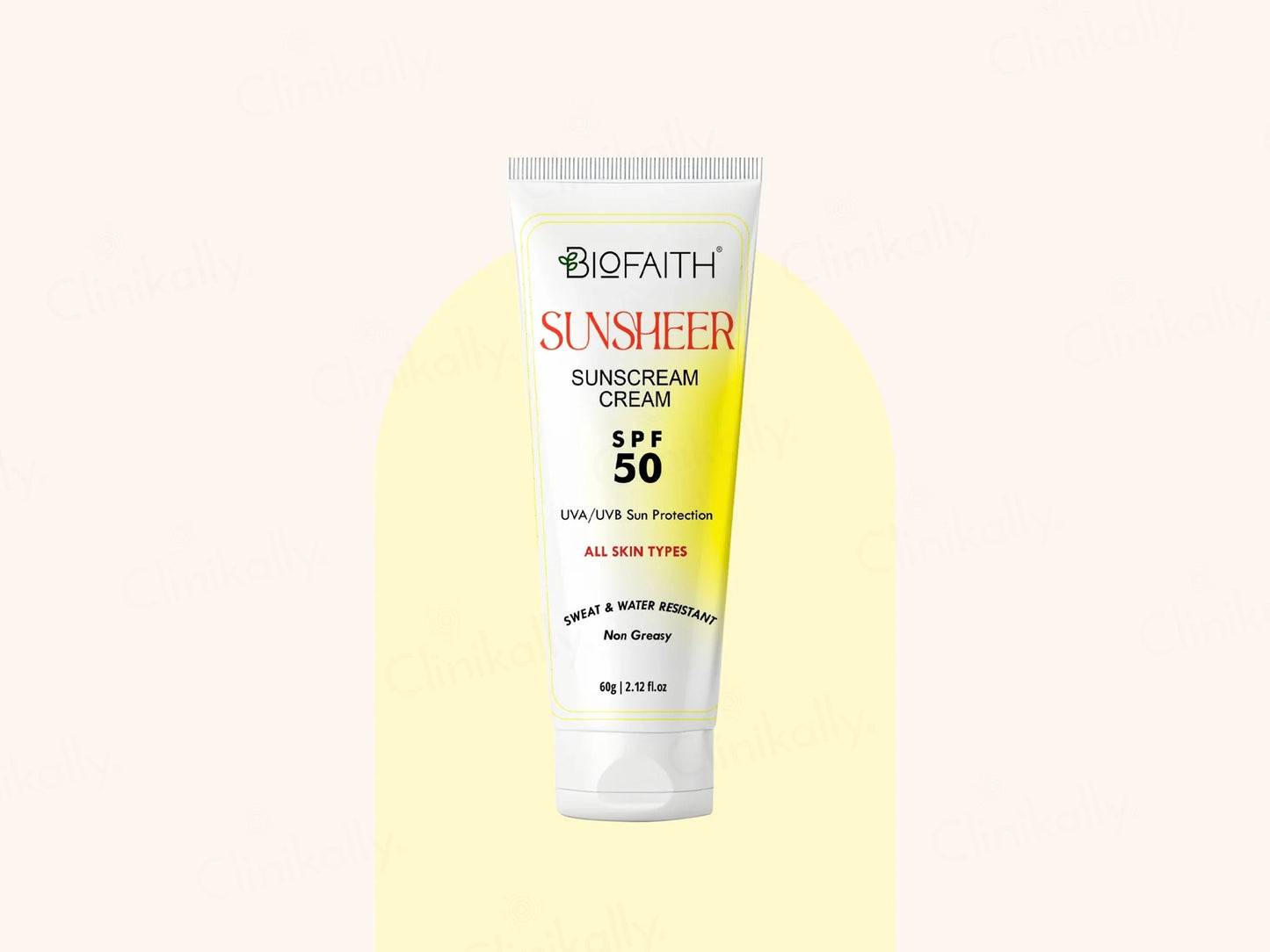 Biofaith Sunsheer Sunscreen Cream SPF 50