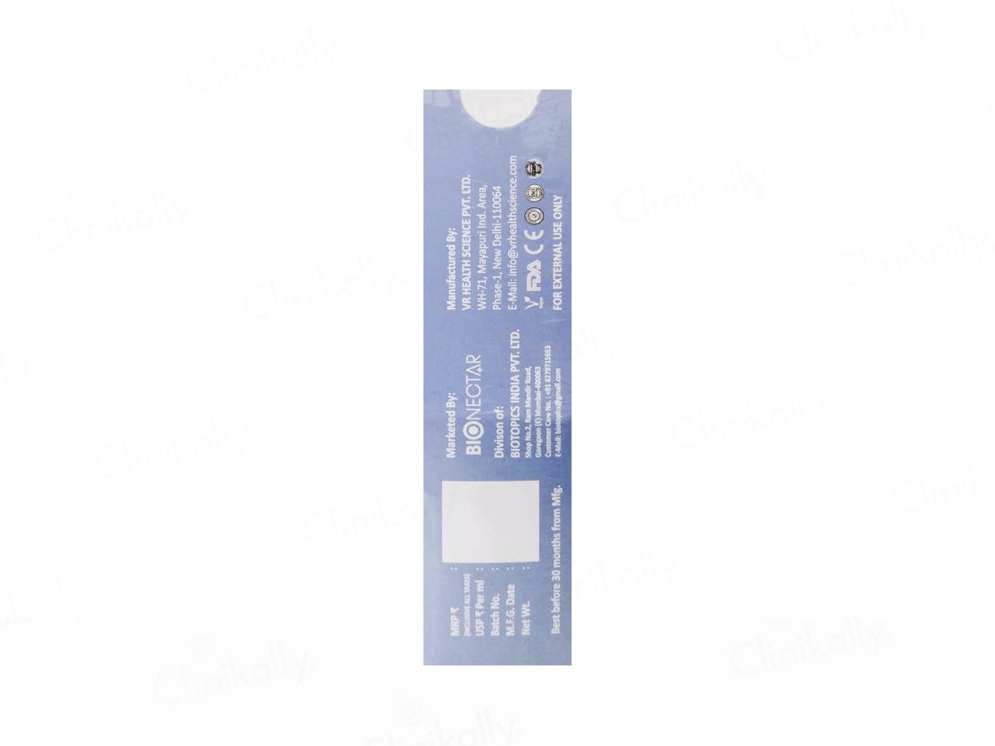 Bionectar Biospirit Brightening and  Depigmenting Face Serum