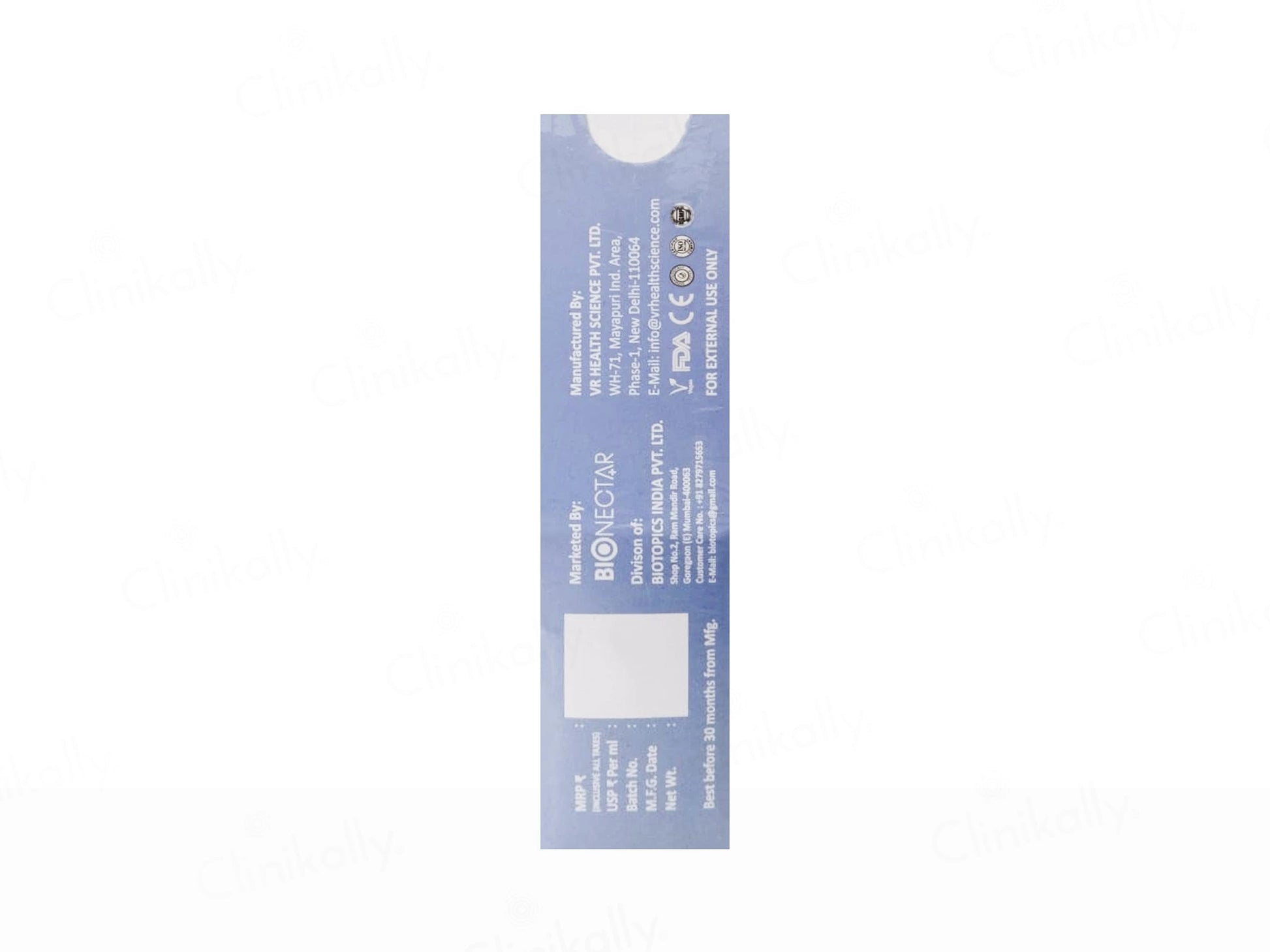 Bionectar Biospirit Brightening and  Depigmenting Face Serum