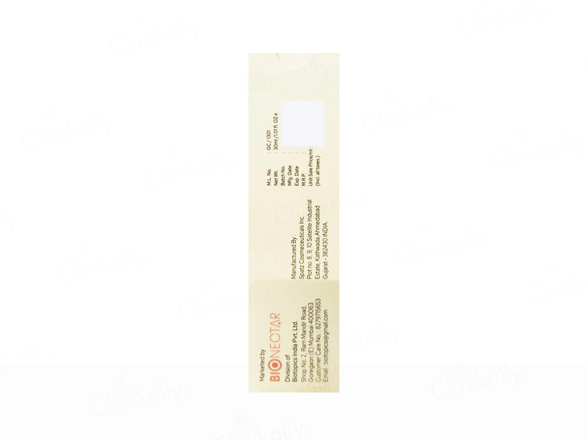 Bionectar Epiradiate 20 Percent Vitamin C Face Serum