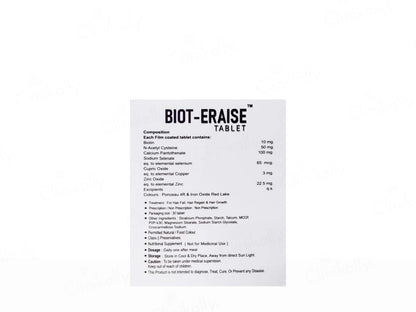 Biot Eraise Hair Growth Tablet